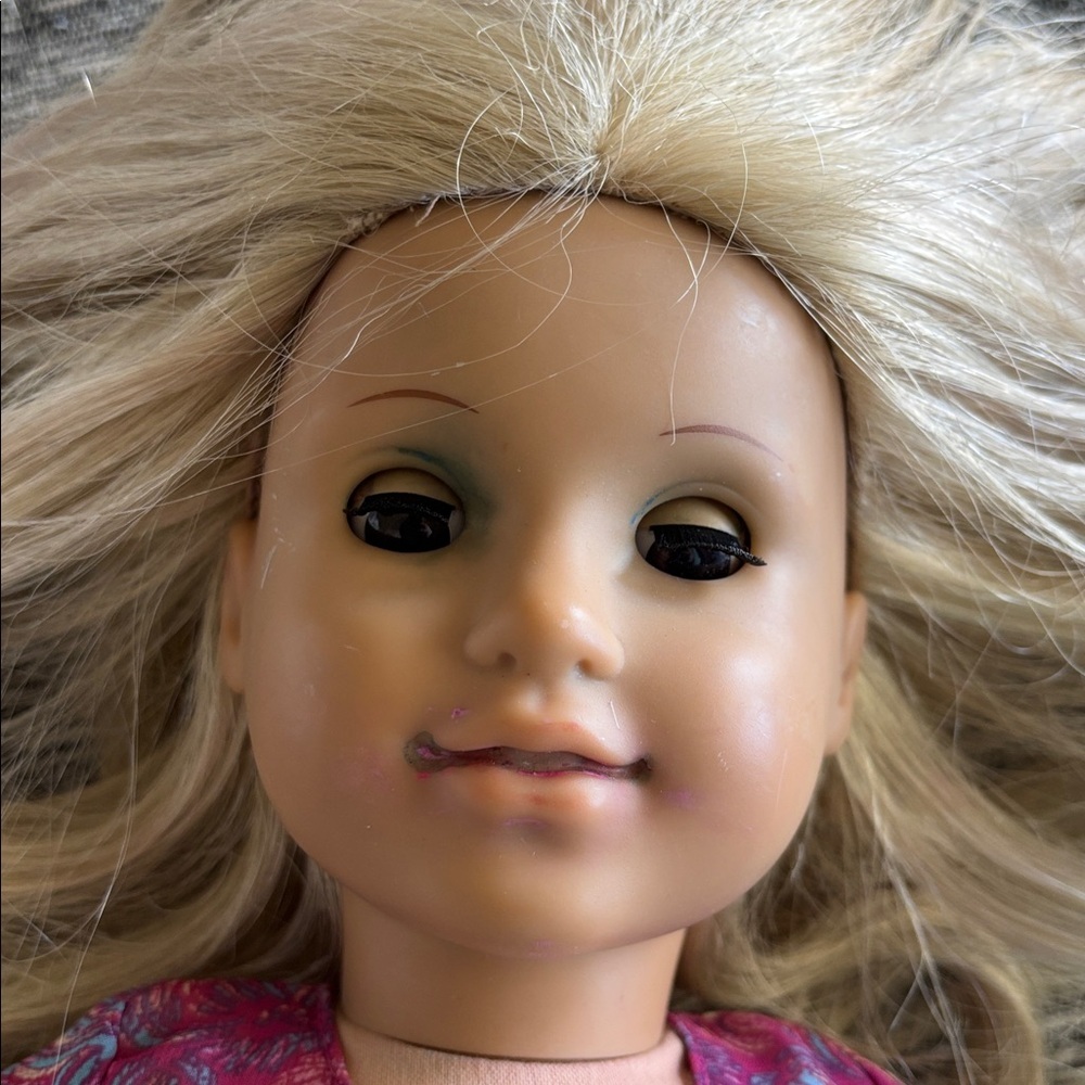 American Girl Doll Julie Albright 18" Blonde Girl Brown Eyes Retired - Picture 2 of 4